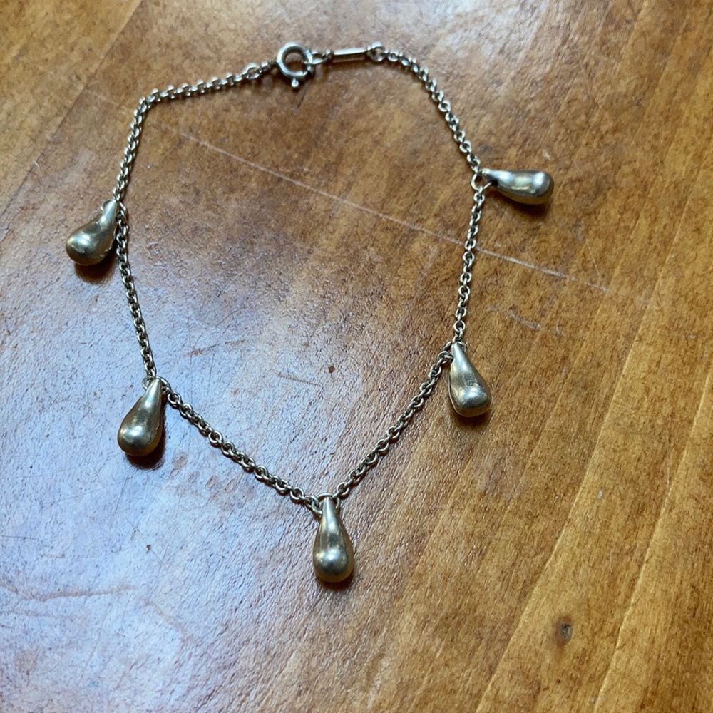 Elsa Peretti 5 teardrop sterling bracelet